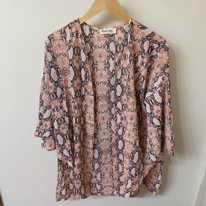 New Peach Love California Kimono